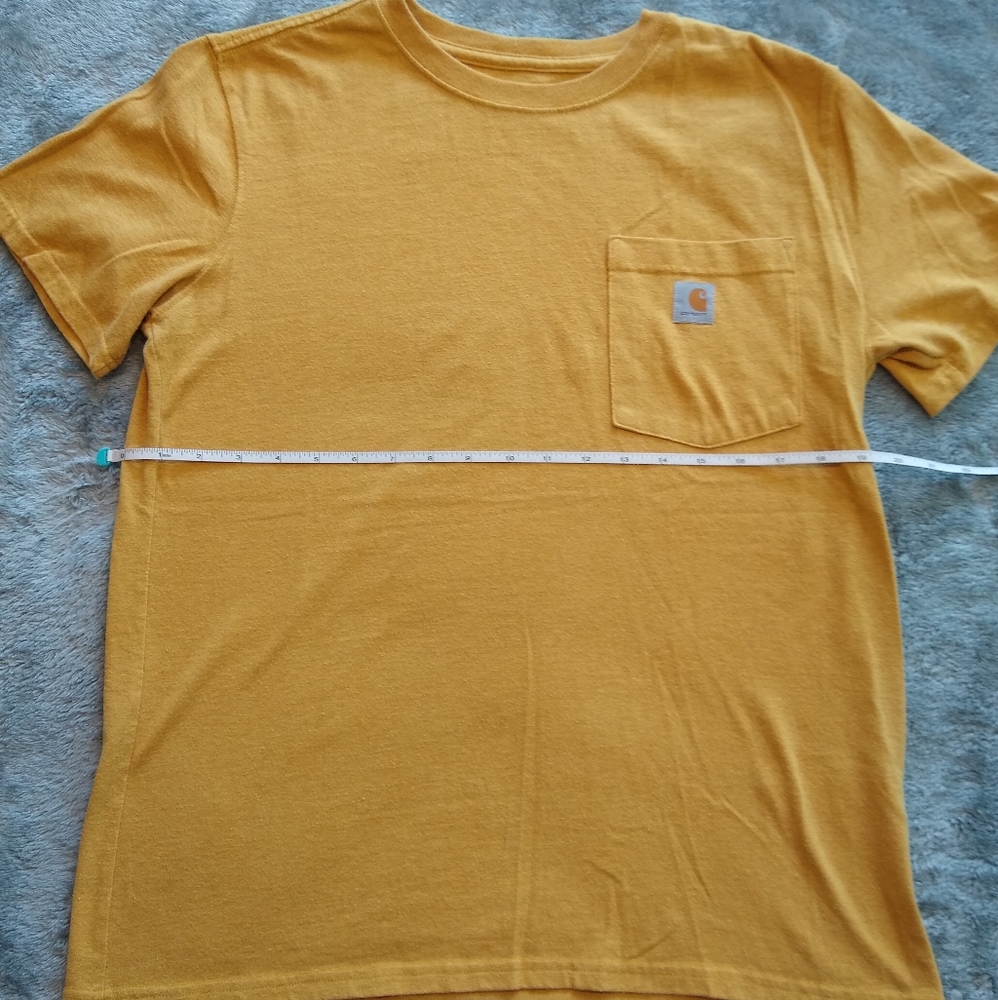 Yellow women's Carhartt tee